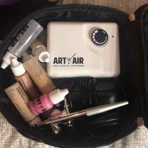 Airbrush makeup kit